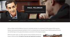 Desktop Screenshot of paulfeldman.com